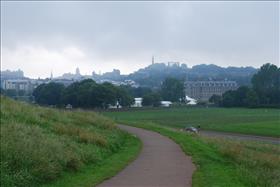 Holyrood Castle, on the way to Arthur's Seat